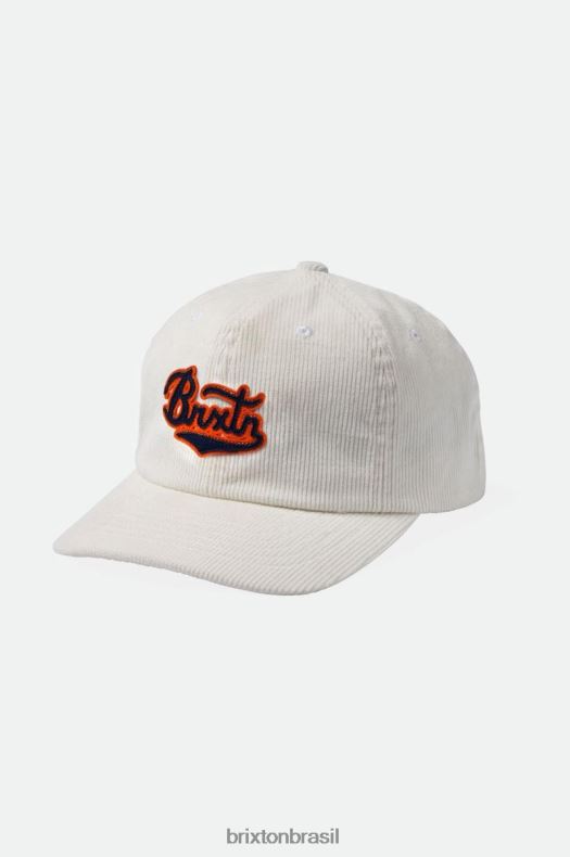 acessórios Brixton chapéu ajustável burt mp cordão branco homens 2TDHFZ263